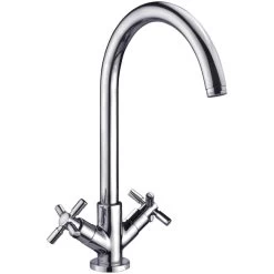 Spültischarmatur »TRATTO«, Messing, Glänzend, ⅜"