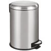 Wenko Abfalleimer »LEMAN«, Trittmechanismus, 20 L, Kunststoff/rostfreier Stahl