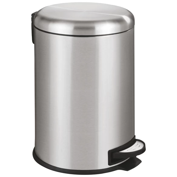 Wenko Abfalleimer »LEMAN«, Trittmechanismus, 20 L, Kunststoff/rostfreier Stahl