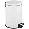 Wenko Abfalleimer »LEMAN«, Trittmechanismus, 20 L, Rostfreier Edelstahl/Polypropylen