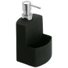 Wenko Spülmittelspender »Festival «, Schwarz, Keramik
