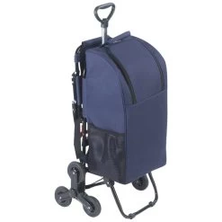 Wenko Einkaufstrolley, Mit Sitz, Aluminium, Silberfarben Matt