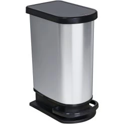 ROTHO Mülleimer »Paso«, Trittmechanismus, 50 L, Kunststoff (PP)