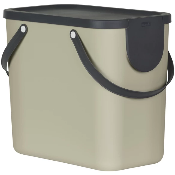 ROTHO Mülleimer »Albula«, Schwingdeckel, 25 L, Kunststoff (PP)