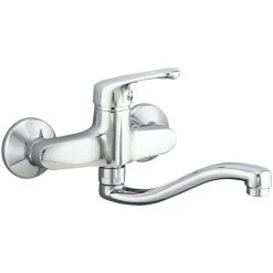 Spültischarmatur »ATOLL«, Messing, Glänzend, ¾"