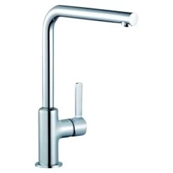 Spültischarmatur »L-LINE S«, Messing, Glänzend, ⅜"