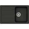 Küchenspüle, Formhaus D-100S Asphalt, Granit | Komposit | Quarz, 78 X 50