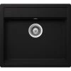 Küchenspüle, Nemo N-100 Nero, Granit | Komposit | Quarz, 57 X 51