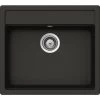 Küchenspüle, Nemo N-100 Asphalt, Granit | Komposit | Quarz, 57 X 51