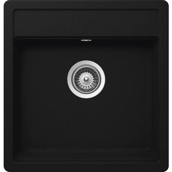 Küchenspüle, Nemo N-100S Onyx, Granit | Komposit | Quarz, 49 X 51