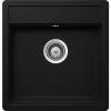 Küchenspüle, Nemo N-100S Nero, Granit | Komposit | Quarz, 49 X 51