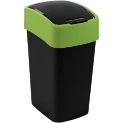Curver Abfallsammler, Schwarz | Grün