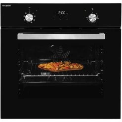 Einbau-Backofen »EBE 657-2 Hsw«, 59 L, Metall/Glas, Schwarz