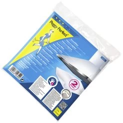 Dunstfilter, Mit 2 Filter/Handschuhe, Kunststoff, Weiß