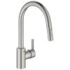 Grohe Spültischarmatur »Feel«, Metall, Gebürstet Und Glänzend, ⅜"