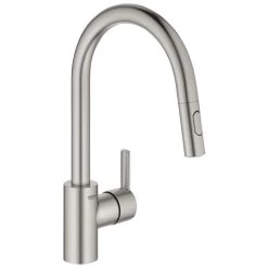 Grohe Spültischarmatur »Feel«, Metall, Gebürstet Und Glänzend, ⅜"