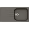 Einbauspüle, Betongrau, Quarzsand/Kunstharz