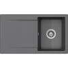 Küchenspüle »Epure D-100-A«, Croma, Rechteckig, Granit/Komposit-Kunststein/Quarzstein