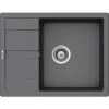 Küchenspüle »Manhattan D-100-A«, Croma, Rechteckig, Granit/Komposit-Kunststein/Quarzstein