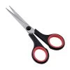 Schere, Edelstahl/acrylnitril_butadien_styrol_abs/tpr, Silberfarben/rot/schwarz