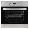 Einbau-Backofen »EBE 65-1 H«, 58 L, Metall/Glas, Silbergrau