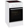 Elektro-Standherd »ECM 5-4.1«, 47 L, Metall/Glas, Weiß