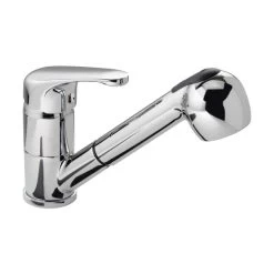 Spültischarmatur, Messing, Glänzend, M 8 X ⅜"