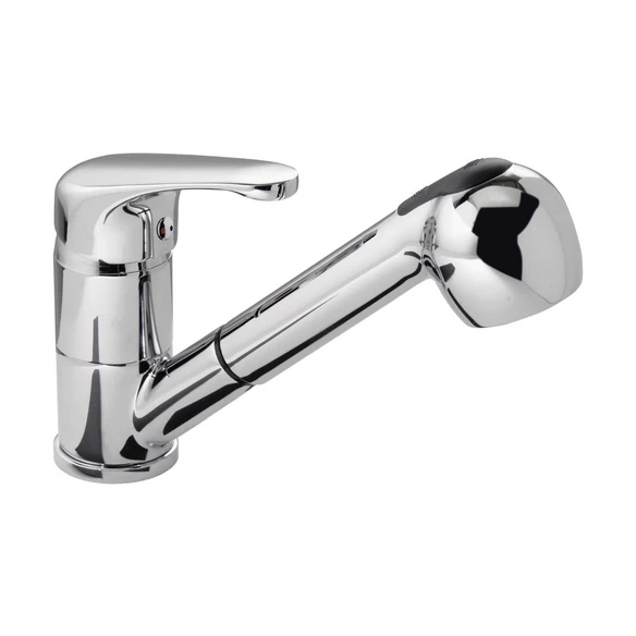 Spültischarmatur, Messing, Glänzend, M 8 X ⅜"