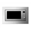 Einbau-Mikrowelle, 800 W, Silberfarben