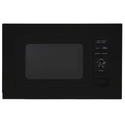 Einbau-Mikrowelle, 800 W, Schwarz