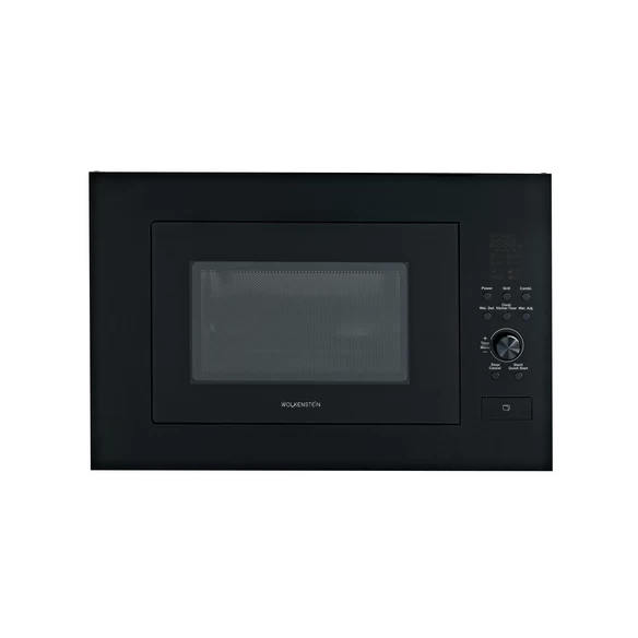 Einbau-Mikrowelle, 900 W, Schwarz