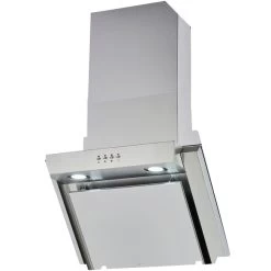 Dunstabzugshaube, Motorleistung: 193 W, Edelstahl/Glas, Edelstahlfarben