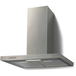 Dunstabzugshaube, Motorleistung: 107 W, Edelstahl, Edelstahlfarben