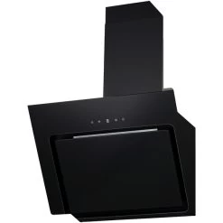 Dunstabzugshaube, Motorleistung: 234 W, Edelstahl/Glas, Schwarz