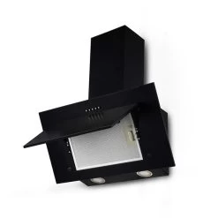 Dunstabzugshaube, Motorleistung: 68 W, Edelstahl, Schwarz