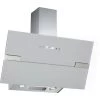 Dunstabzugshaube, Motorleistung: 233 W, Edelstahl/Glas, Weiß