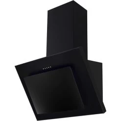 Dunstabzugshaube, Motorleistung: 67 W, Metall/Glas, Schwarz