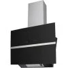 Dunstabzugshaube, Motorleistung: 597 W, Edelstahl/Glas, Schwarz