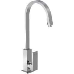 Spülenarmatur »TOKYO«, 3/8", Wassersparend, Messing, Chromfarben, 360° Schwenkbar