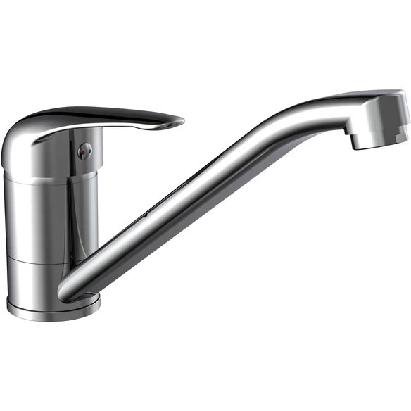 Spülenarmatur »MAGNA«, 3/8", Edelstahl, Chromfarben, 360° Schwenkbar