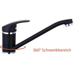 Spültischarmatur »Granit«, Messing, Matt Und Glänzend, ½"