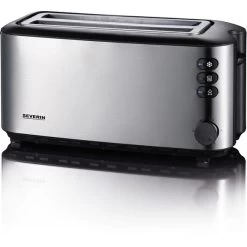 SEVERIN Toaster, Edelstahlfarben, 240 V