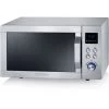SEVERIN Mikrowelle, 1000 W, Silberfarben
