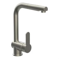 Spültischarmatur »London«, Messing/Kunststoff, Matt, ⅜"