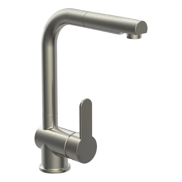 Spültischarmatur »London«, Messing/Kunststoff, Matt, ⅜"