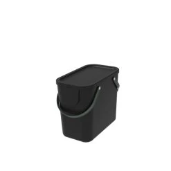 ROTHO Müllsystem »Abula«, Abnehmbarer Deckel, Schwarz, Polypropylen (PP)
