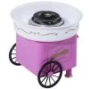 HOMCOM Zuckerwattemaschine, 550 W, Rosa