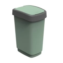 ROTHO Abfalleimer »Twist«, 25 Liter, Schwingdeckel