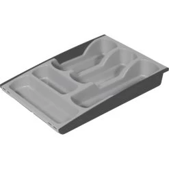 Curver Besteckkasten BxH: 42 X 30cm, Anthrazit/hellgrau