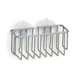 Geschirrabtropfständer, Metall/Kunststoff, Silberfarben